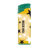 Lighter 90660 (incl. custom-made labeling), Green