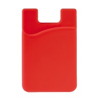 Phone card holder, Red