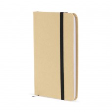 Papp-Notizbuch runde Ecken A5, Braun
