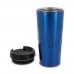 Thermobeker diamant 450ml, Blauw Thermobeker diamant 450ml, Blauw