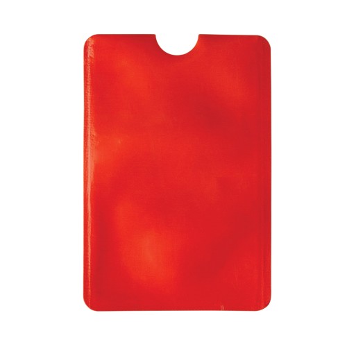 Cardholder anti-skim soft, Red