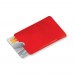 Cardholder anti-skim soft, Red