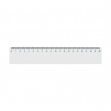 Ruler 20cm, White