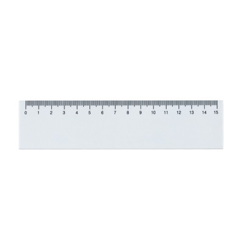 Lineal 15 cm, Weiss Lineal 15 cm, Weiss