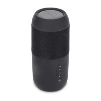Wireless solar speaker torch 2x5W IPX6, Black