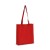 R-PET Draagtas non-woven 38 x 9 x 42cm 75g/m², Rood
