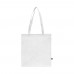 R-PET Draagtas non-woven lange handvatten 38 x 42cm 75g/m², Wit