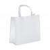 R-PET Draagtas gelamineerd non-woven 40 x 16 x 35cm 105g/m², Wit