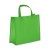 R-PET Carry bag laminated non-woven 40 x 16 x 35cm 105g/m², Light Green