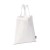 Carrier bag non-woven white 75g/m², White