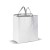 Große Kühltasche aus Non Woven 32.5 x 19.5 x 39 cm. 100 g/m², Weiss