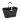 Picknickmand opvouwbaar 600D, Zwart