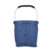 Foldable picnic basket, Dark blue