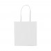 Carrier bag non-woven 75g/m², White