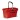 Picknickmand opvouwbaar 2-in-1 koeltas 600D, Rood