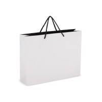 Papier Geschenktasche 40 x 12 x 30cm 200g/m², Weiss