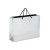 Papier Geschenktasche 40 x 12 x 30cm 200g/m², Silber