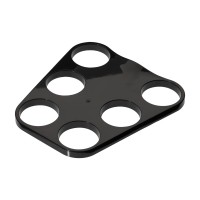 Serving tray, Black
