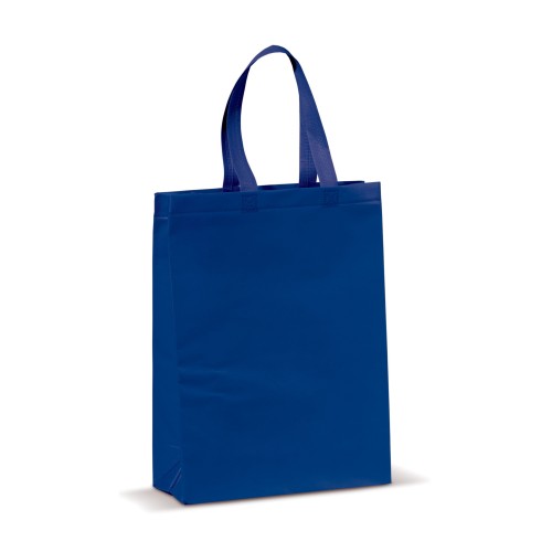Carrier bag laminated non-woven medium 105g/m², Dark blue