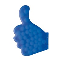 Mint dispenser thumb, Ecru / Blue