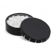 Mini-Clic-Dose Pfefferminzdose, Schwarz
