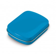 Mini Pfefferminzdose, Hellblau