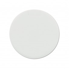Mint dispenser round 62mm, White