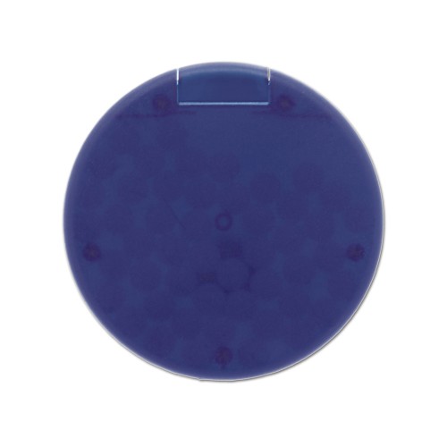 Mint dispenser round 62mm, Ecru / Blue