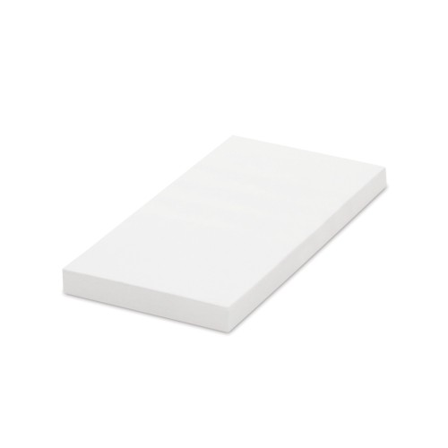 25 adhesive notes. 50x72mm. full-colour, White