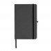 Hardcover-Notizbuch mit Einband aus recycelten Leder DIN A5, Dunkelgrau
