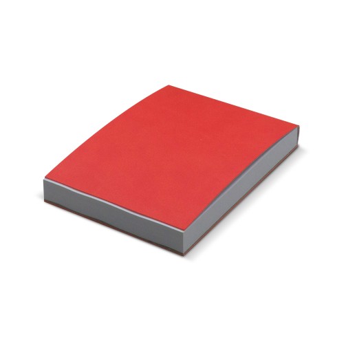 Notitieblock gerecycled papier 150 vellen, Rood