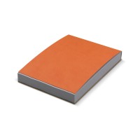 Notitieblock gerecycled papier 150 vellen, Oranje