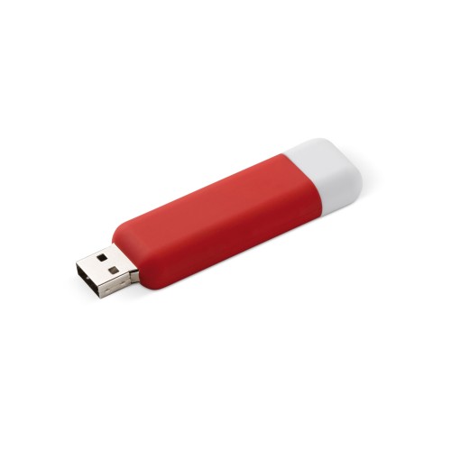 Modular USB stick 8GB, Rood / Wit