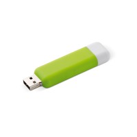 Modular USB stick 8GB, Lichtgroen / Wit
