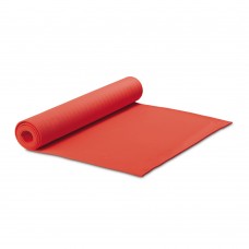 Fitness-yoga mat with carrier, Red
