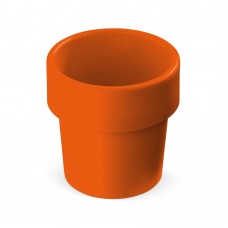 Hot-but-cool beker met aardbeien zaadjes, Oranje