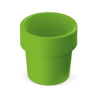 Hot-but-cool cup with strawberry seeds, Light Green