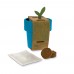 Hot-but-cool Tasse mit Basilikum, Blau
