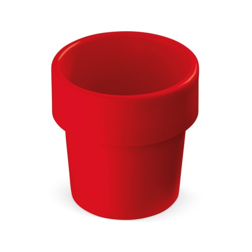 Hot-but-cool Tasse mit Basilikum, Rot Hot-but-cool Tasse mit Basilikum, Rot