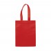 Draagtas gelamineerd non-woven klein 105g/m², Rood