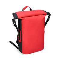 Rolltop rugzak 25L, Rood