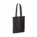 Shoulder bag cotton OEKO-TEX® 140g/m² 38x42cm, Black