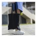 Shoulder bag cotton OEKO-TEX® 140g/m² 38x42cm, Black