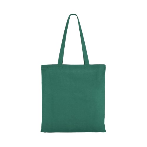 Shoulder bag cotton OEKO-TEX® 140g/m² 38x42cm, Dark Green