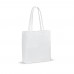 Schoudertas katoen OEKO-TEX® 140g/m² 38x10x42cm, Wit