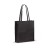Schoudertas katoen OEKO-TEX® 140g/m² 38x10x42cm, Zwart