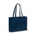 Shoulder bag canvas OEKO-TEX® 270g/m² 45x10x33cm, Dark blue