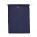 Herbruikbaar groente & fruit zakje OEKO-TEX® katoen 30x40cm, Donkerblauw