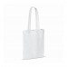 Recycled cotton bag 140g/m² 38x42cm, White