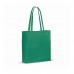 Tasche aus recycelter Baumwolle 140g/m² 38x10x42cm, Dunkelgrün